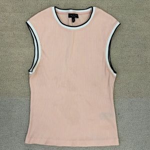 Rag and bone peach rib top